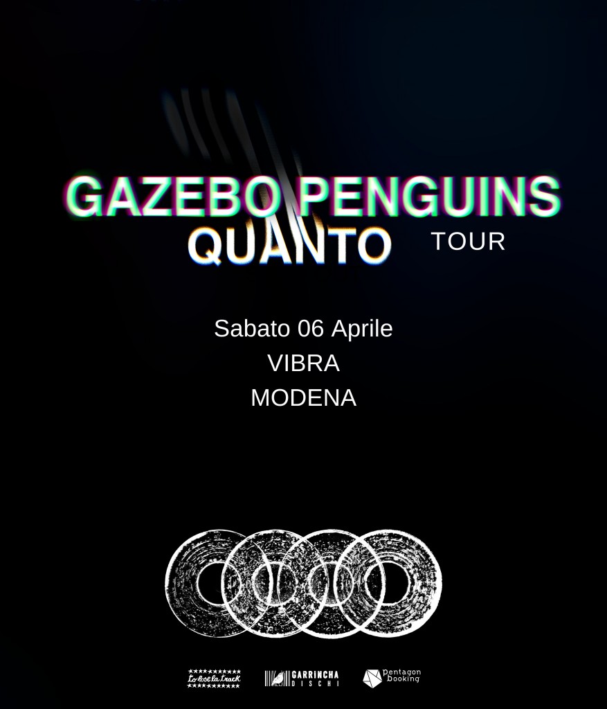 Sabato 06 Aprile GAZEBO PENGUINS live + Dj REKS