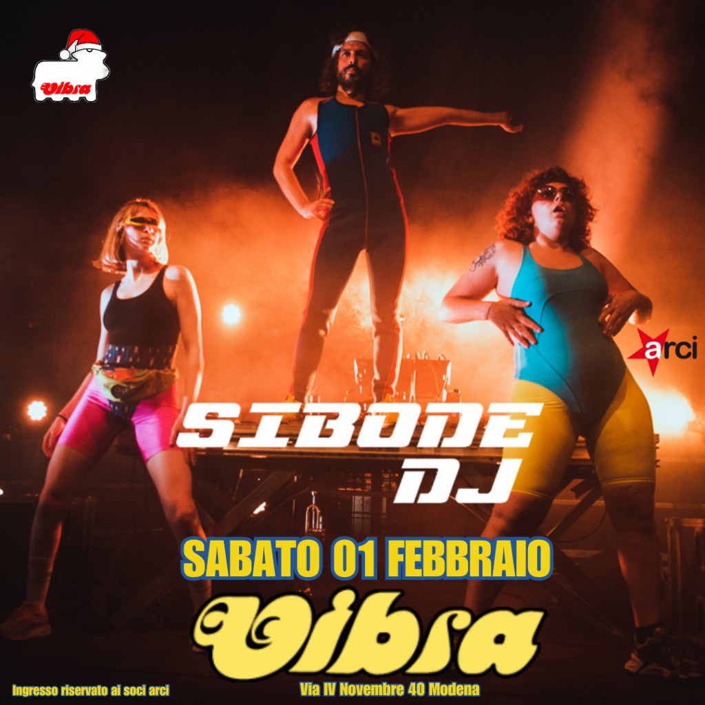 SIBODE dj.  SPOSTATO AL 01 FEBBRAIO