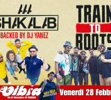 Venerdi 28 Febbraio TRAIN TO ROOTS + SHAKALAB live ai controlli VITOWAR